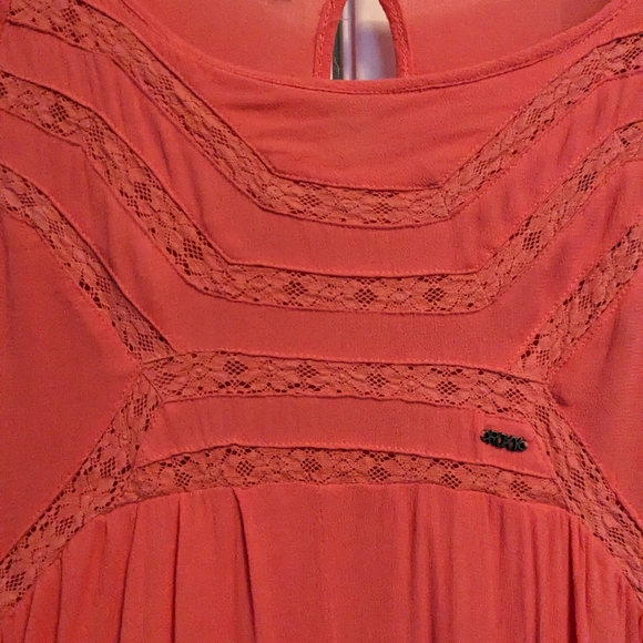 Roxy women's coral tunic or mini dress, size small - Picture 7 of 14